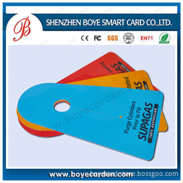 Novel Special & Shape PVC Plastic Membership Card